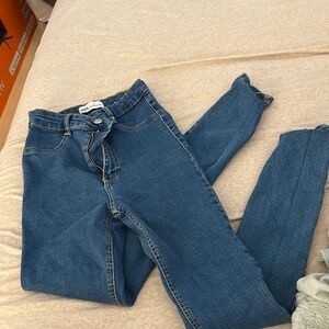 Zara Blue Skinny Jeans Classic Fit